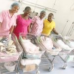 Anambra Woman Gives Birth To Quintuplets After 16 Years Of Childlessness