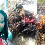 Lady Burns Her Makeup Kit, Wigs, Trousers After Accepting Christ (Photos)