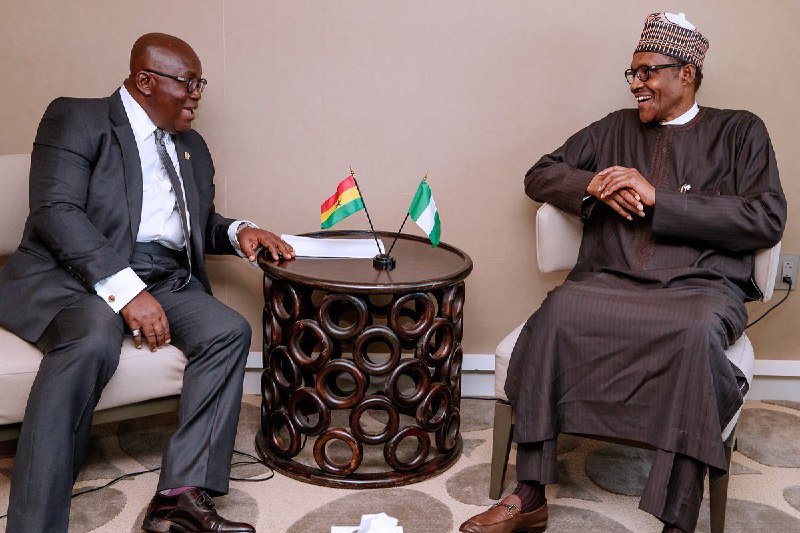 Buhari And Ghana President