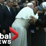 Pope Francis Seen Kissing Catholic Nun In Rome In Shocking Video - Anaedo Online pope nun bite kiss francis