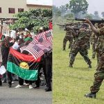 Nigerian army in face off with IPOB because of Nnamdi Kanu's parents buril