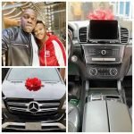 Angela Nwosu Gifts Her Husband , Soundmind a Mercedes Benz As Birthday Gift