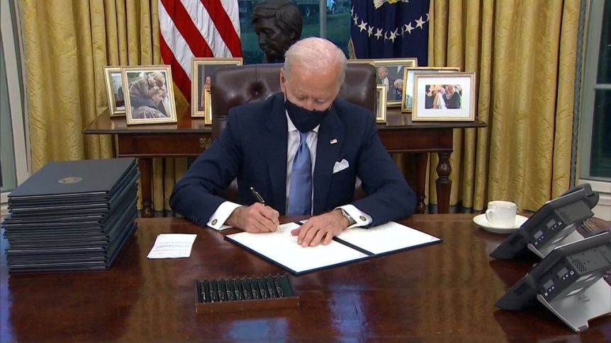 See List Of Executive Orders Biden Signed After Inauguration