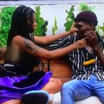 BBNaija: Sammie, Angel Fight Over Kissing Another Housemate (Video)