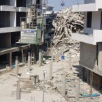 See The State Of 21-Storey Building In Ikoyi, Lagos Before It Collapsed (Photo)