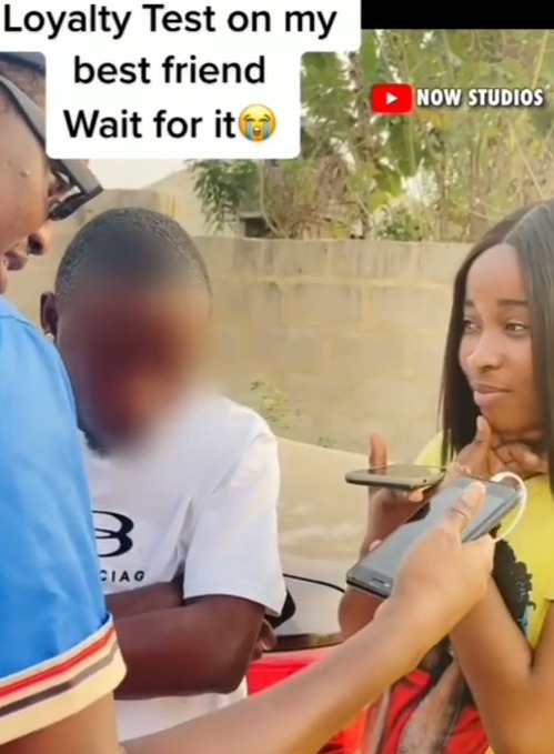 Man Stuck With Disappointment After Using His Girlfriend To Test His Best Friend's Loyalty (Video)