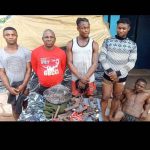 Imo: Police Uncover IPOB/ESN Shrine, Live Python’ Used For Spiritual Fortification, Arrest 7 Suspects (Photo)