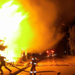 UPDATE: Millions Of Naira Lost As Fire Razes Bank In Imo