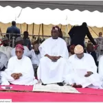 President Bola Tinubu Attends Eid Prayers in Lagos