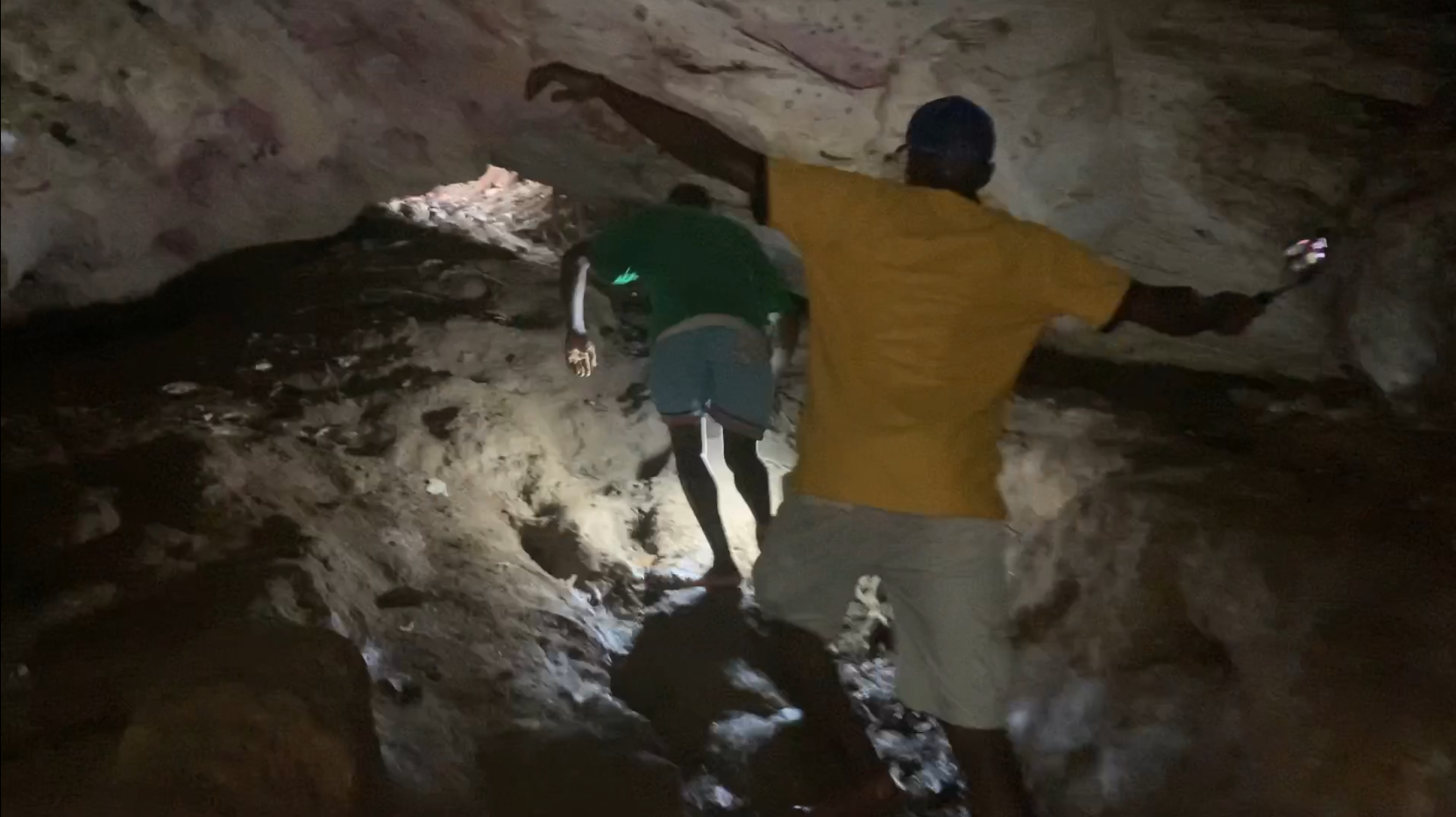 inside ogbunike cave