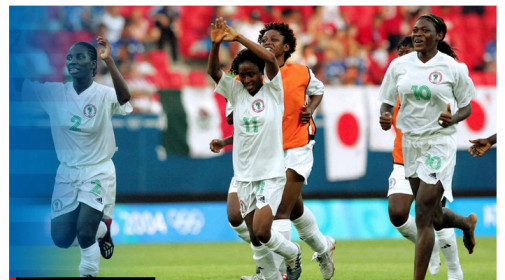 Super Falcons to Face Brazil in Women's Olympic Football Tournament Opener