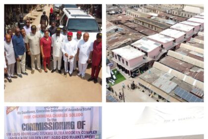 Nnewi: Ibeto, Others Commissions Sir Louis Odumegwu Ojukwu Ultra-Modern Complex in Agbo-Edo Market, Built Under 10 days By Hon Echezona Anazodo