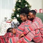 Adekunle Gold and Simi celebrating as they welcome twins