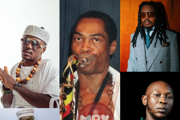 Konga speaking on the Wizkid Fela Kuti dispute during a radio interview about Nigerian music legacy.