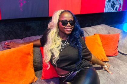 Sweet Yet Nuclear performing or speaking about the inspiration behind All In Order and her cultural musical influences.