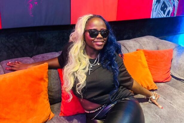Sweet Yet Nuclear performing or speaking about the inspiration behind All In Order and her cultural musical influences.