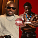 Asake performing in the studio showcasing Asake’s music style during a collaboration with Omah Lay.