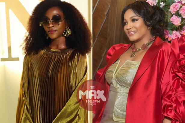 Omotola Jolade Ekehinde discussing the Omotola Jolade Nollywood ban and its impact on her career.
