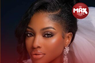 Faith Ogbah crowned as Exquisite Queen during a Nigerian pageant event